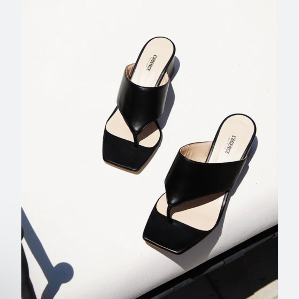 L'AGENCE Estelle Sandal in Size 39.5 - Picture 2 of 8